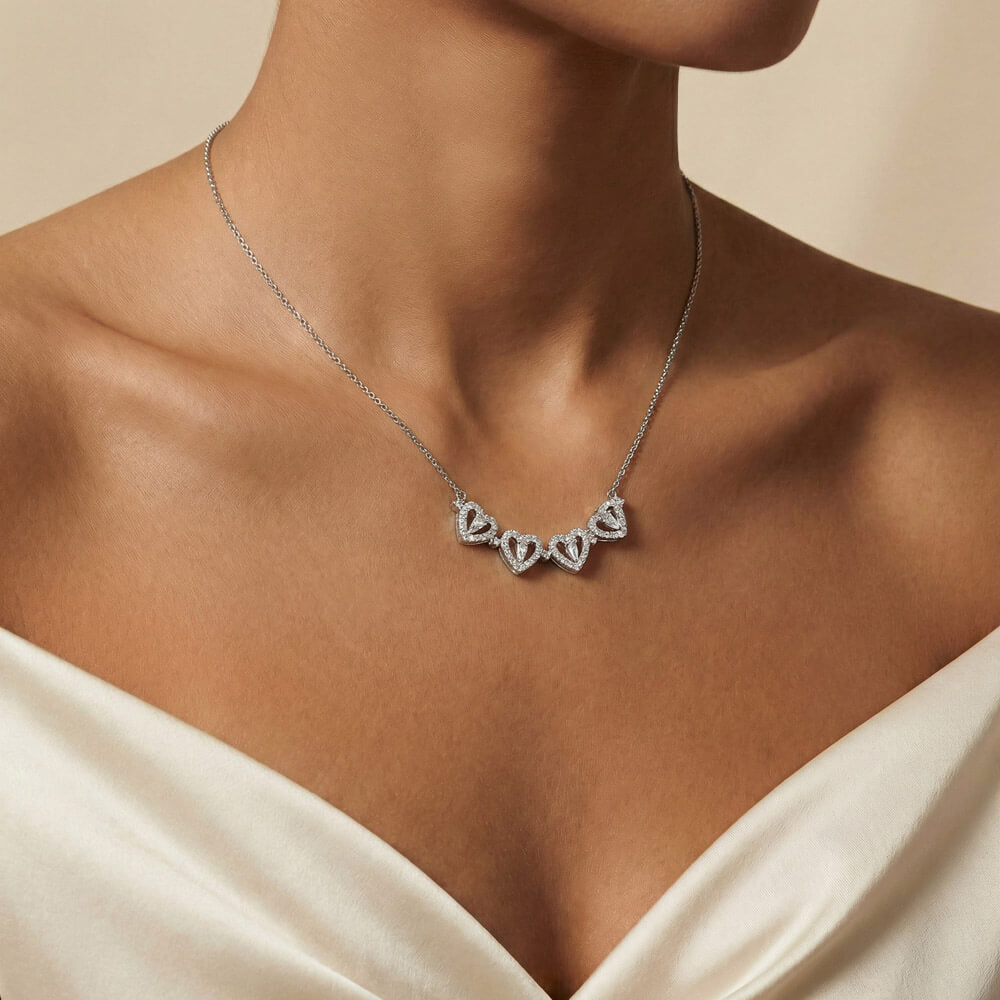 Collier Cœurs Magnétiques