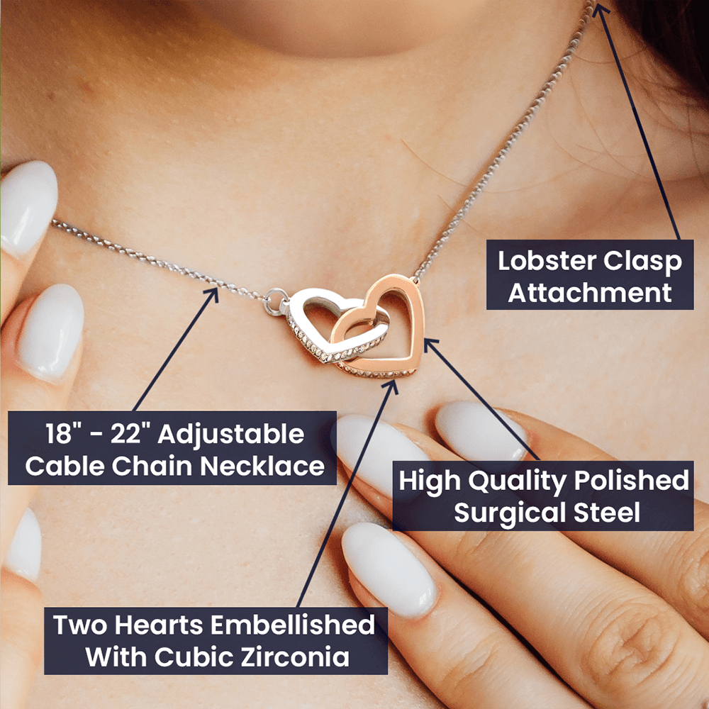 interlocking Hearts Necklace